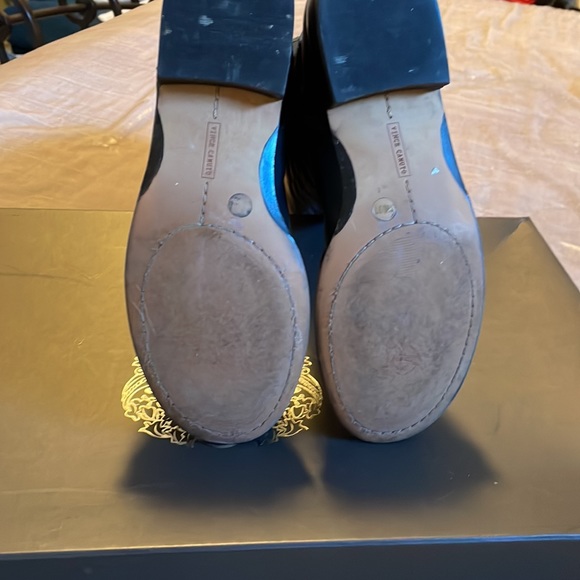 Vince Camuto Black Leather Boots SZ 7 - Picture 4 of 8